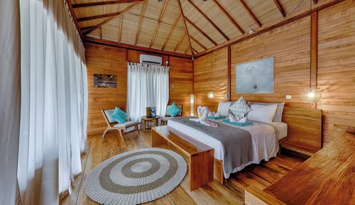 Casa de campo, 1 cama doble, no fumadores, vistas a la playa