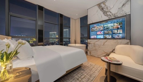 Habitación panorámica, vistas a la ciudad