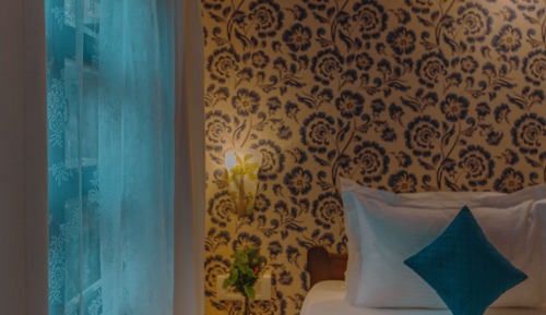 Casa de campo clásica, vistas a la piscina