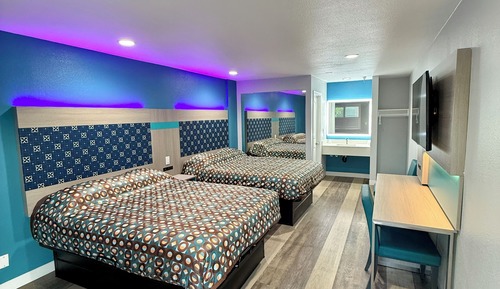 Habitación estándar, 2 camas de matrimonio