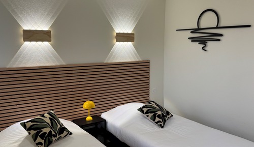 Habitación clásica doble, vistas al jardín