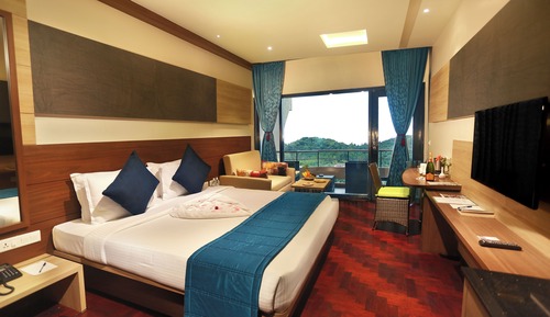 Habitación de lujo doble, balcón, vistas al valle