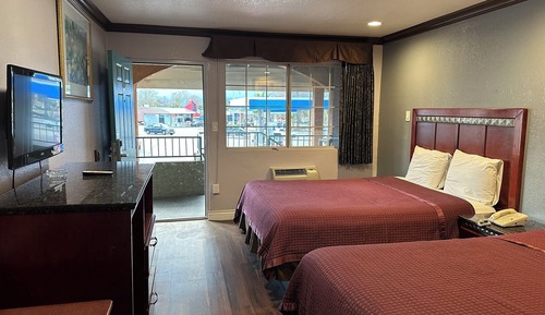 Habitación individual estándar, 2 camas de matrimonio, fumadores