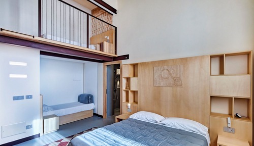 Habitación familiar, vistas al mar