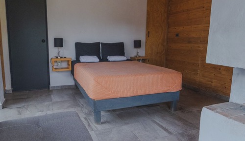 Cabaña romántica, patio, vistas al jardín