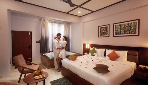 Villa romántica, vistas al jardín