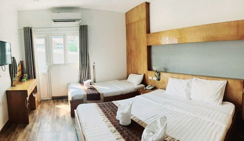 Habitación familiar, vistas a la ciudad