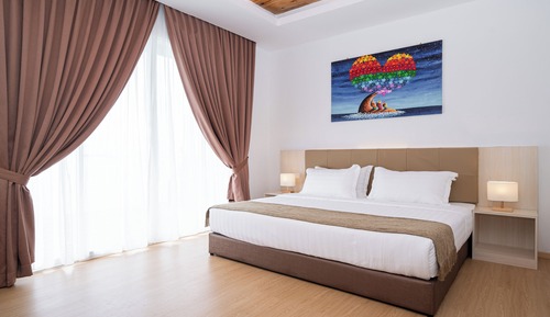 Habitación doble superior, balcón, vistas al mar