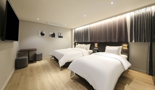 Habitación superior con 2 camas individuales, varias camas, no fumadores, baño privado