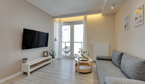 Apartamento familiar, vistas al patio