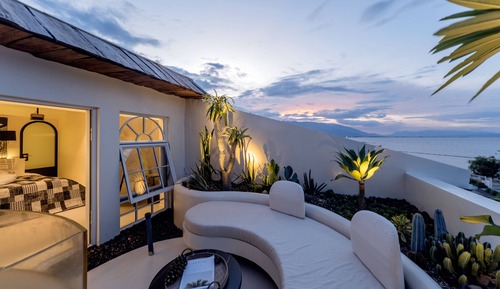 Habitación doble superior, vistas al mar