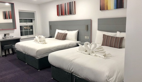 Habitación cuádruple, baño privado