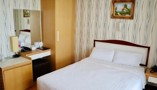 Habitación estándar, 1 cama doble, vistas a la ciudad