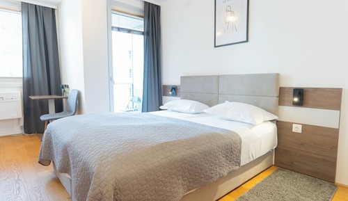 Habitación estándar doble, balcón