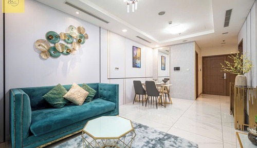 Apartamento de lujo, 1 habitación, balcón, vistas a la ciudad