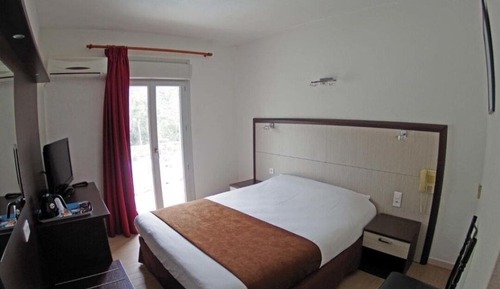 Habitación clásica doble, balcón, vistas al mar