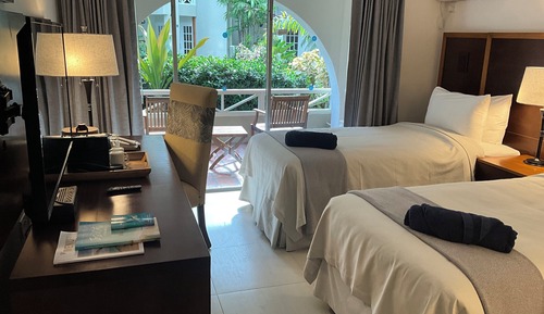 Habitación, vistas al jardín