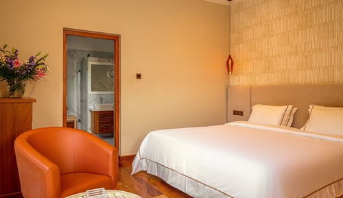 Habitación Confort doble, 1 cama de matrimonio grande, no fumadores, Aire acondicionado