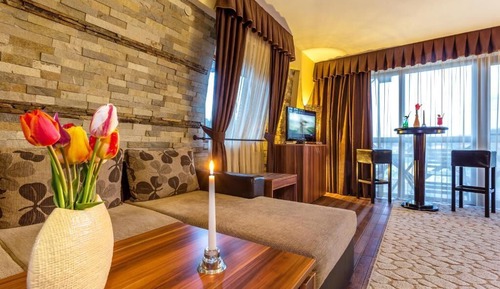 Habitación familiar, vistas al lago