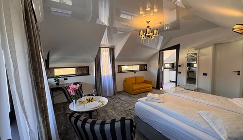 Suite estudio Confort, vistas al jardín