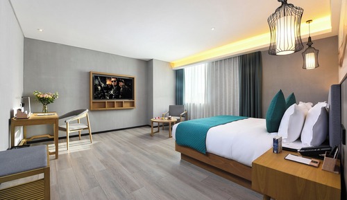Habitación exclusiva doble, vistas a la ciudad