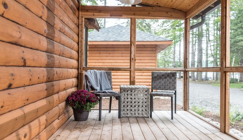 Casa de campo Deluxe, vistas al jardín