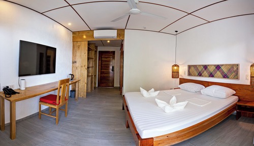 Habitación Deluxe doble, balcón, vistas al mar