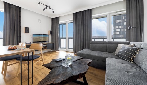 Apartamento Deluxe, 2 habitaciones, balcón, vistas al río