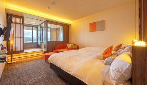 Habitación ejecutiva con 2 camas individuales