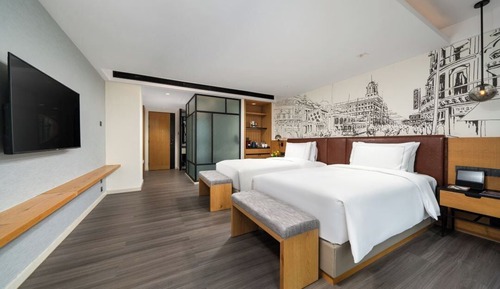 Habitación clásica con 2 camas individuales