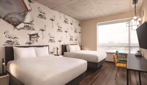 Habitación doble, 2 camas de matrimonio, no fumadores