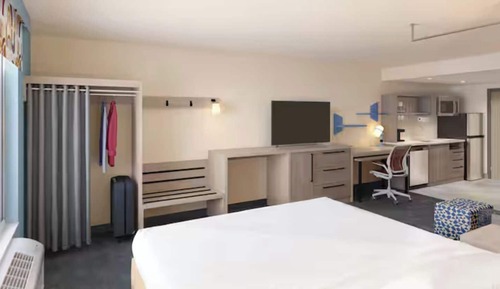 Suite estudio, 1 cama de matrimonio grande