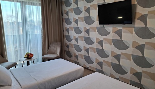 Habitación Deluxe doble, balcón (Sofa Bed)