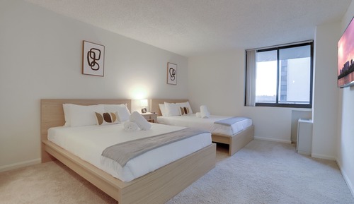 Apartamento Confort, 1 habitación, balcón, vistas a la ciudad