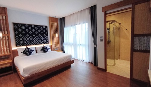 Habitación económica doble, vistas a la ciudad