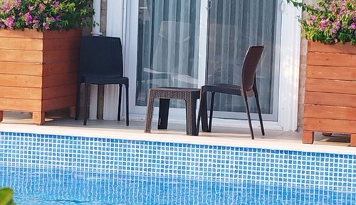 Habitación clásica doble, balcón, vistas a la piscina