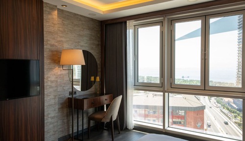 Habitación Deluxe, 1 cama doble, vistas al mar