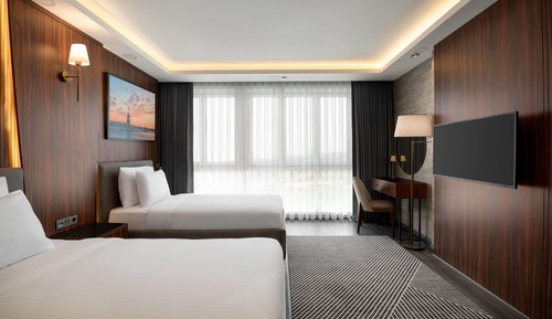 Habitación Deluxe, 2 camas individuales, vistas al mar