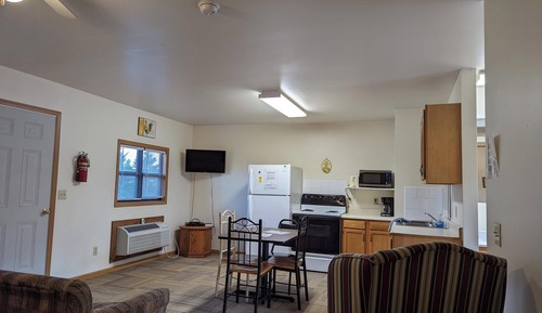 Cabaña económica, varias camas