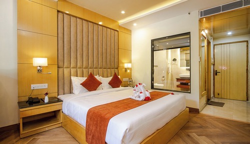 Habitación de lujo doble, balcón, vistas al río