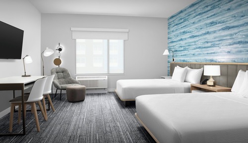 Estudio, 2 camas de matrimonio (Hearing Accessible)