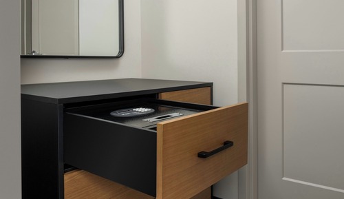 Estudio, 1 cama de matrimonio grande con sofá cama