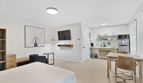 Estudio, accesible en silla de ruedas