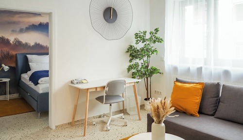 Apartamento Confort, 1 cama de matrimonio grande con sofá cama, balcón