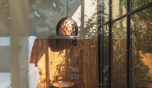 Suite junior, terraza, vistas al jardín