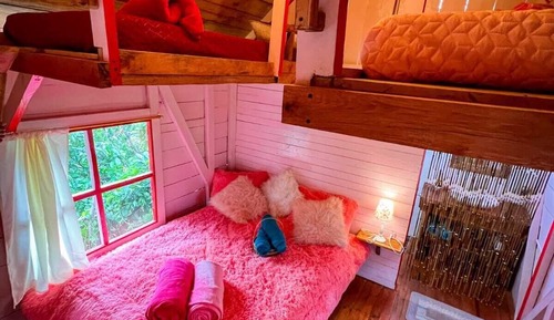 Cabaña panorámica, vistas a la montaña