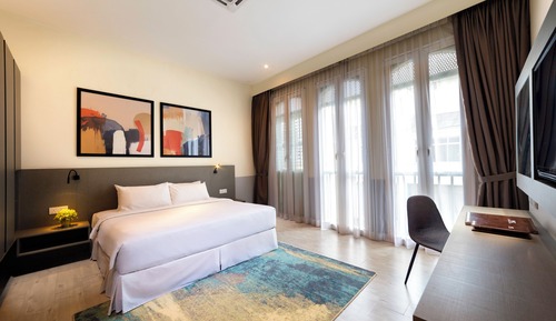 Habitación ejecutiva con 2 camas individuales