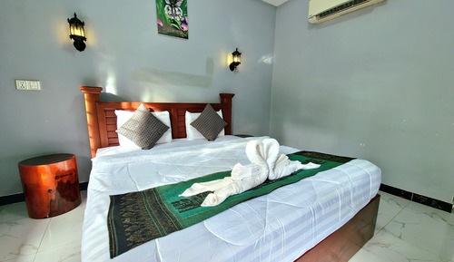 Habitación doble, balcón, vistas al jardín