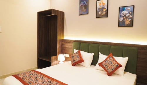 Habitación de lujo doble, balcón, vistas al jardín