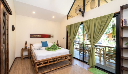 Habitación Confort doble, vistas al jardín